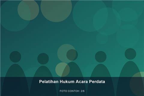 Pelatihan Hukum Acara Perdata — dokumentasi 2 (contoh)