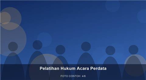 Pelatihan Hukum Acara Perdata — dokumentasi 4 (contoh)